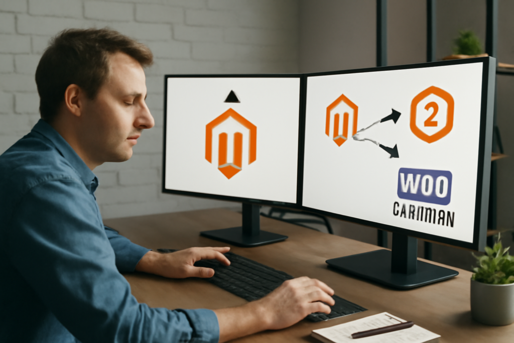 Migrare da Magento 1 a Magento 2 o WooCommerce nel 2026