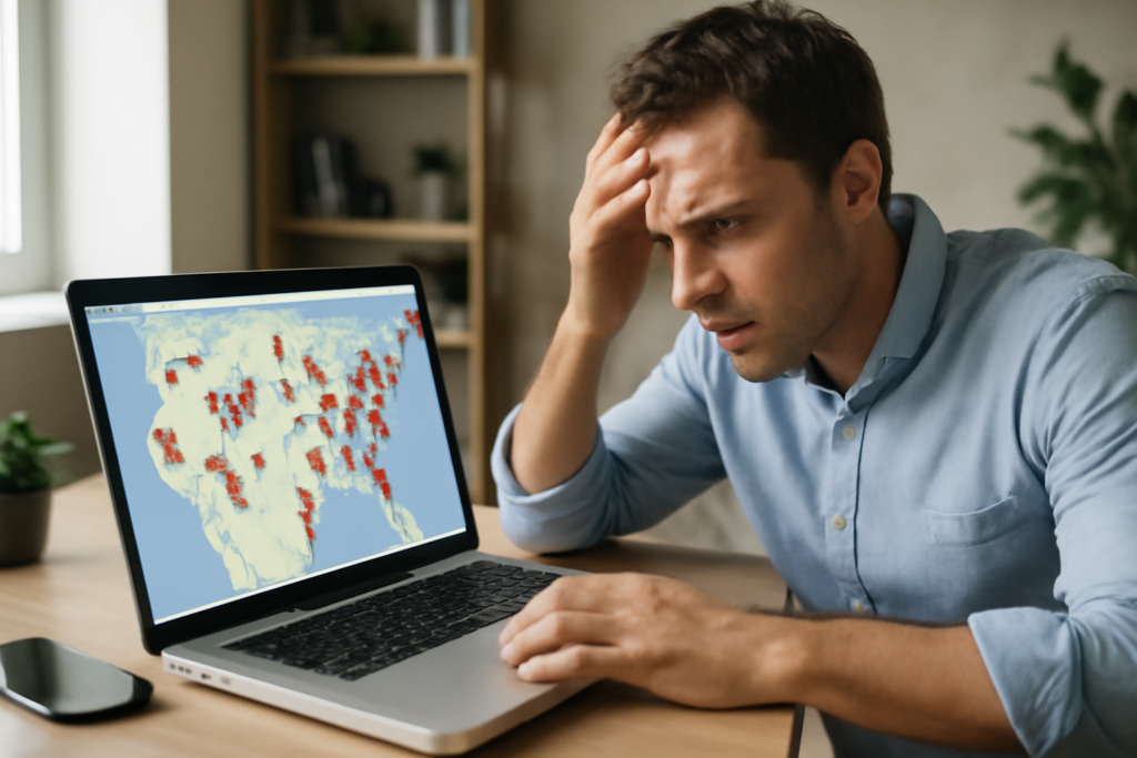 Multi-location SEO: gestire 20+ sedi su Google Maps senza impazzire